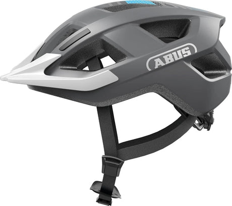 Kask Abus Aduro 3.0 LED Race szary m 52-58cm