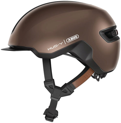 Kask Abus hud-y metaliczna miedź s 51-55cm