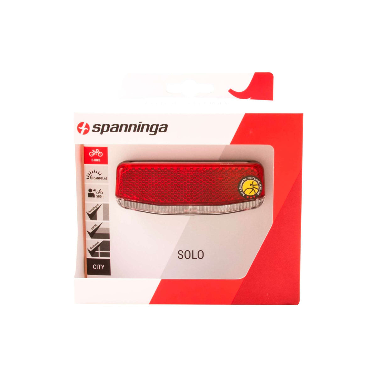 Spinka tylne światło solo xe e-rower 6-36V