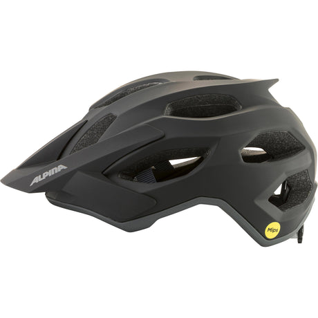 Olimpijska odzież sportowa alpina sports kask mtb apax mips 52-57 matowa czerń