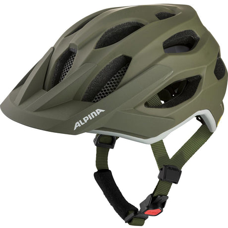 Olimpijska odzież sportowa alpina sports kask mtb apax mips 52-57 matowy zielony