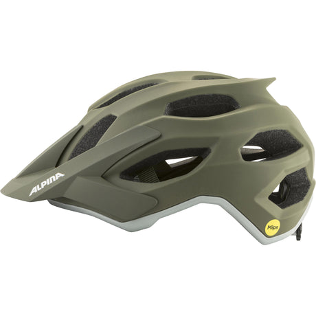Olimpijska odzież sportowa alpina sports kask mtb apax mips 57-62 matowy zielony
