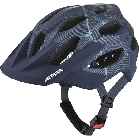 Olimpijska odzież sportowa alpina sports kask mtb apax mips 57-62 ciemnoniebieski