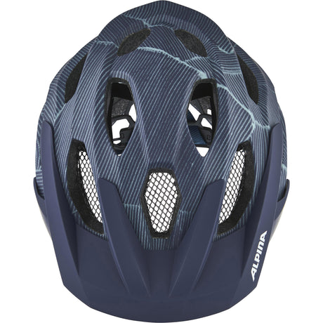 Olimpijska odzież sportowa alpina sports kask mtb apax mips 57-62 ciemnoniebieski