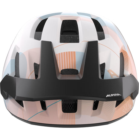 Olimpijska odzież sportowa Alpina Sports kask mtb taunus mips 55-59 matowy biały piasek