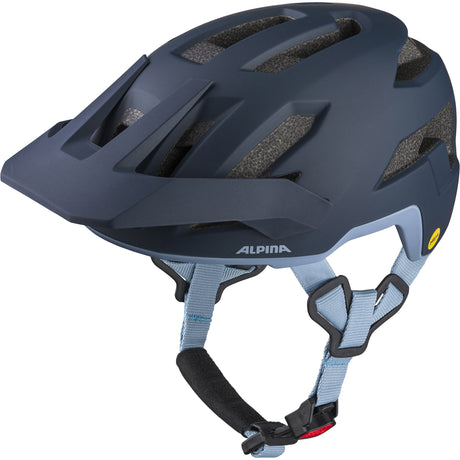 Olimpijska odzież sportowa Alpina Sports kask mtb taunus mips 52-56 ciemnoniebieski