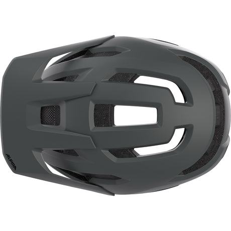Olimpijska odzież sportowa alpina sports kask mtb taunus 55-59 matowy ciemnoszary