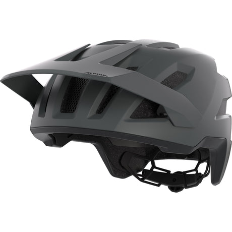 Olimpijska odzież sportowa alpina sports kask mtb taunus 59-61 matowy ciemnoszary
