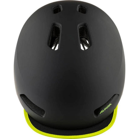 Sportowy kask miejski Alpina Brooklyn 52-57 matowo-czarno-żółty