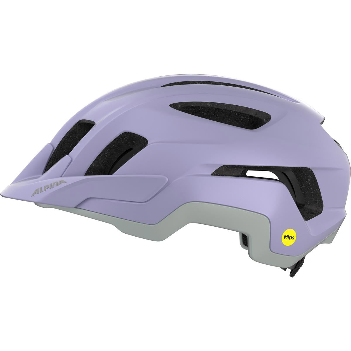 Kask olimpijski, odzież sportowa alpina sports tour paranus mips 52-56 matowy liliowy