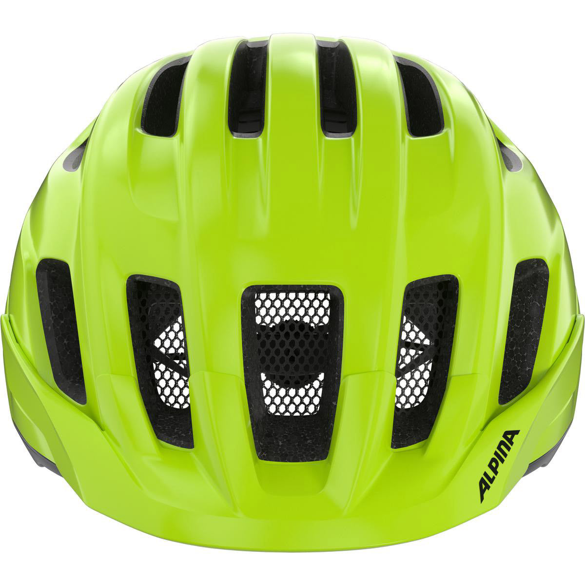 Kask olimpijski, sportowy Alpina Sports Tour Paranus 55-59, połyskujący, fluo żółty