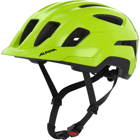 Kask olimpijski, sportowy Alpina Sports Tour Paranus 55-59, połyskujący, fluo żółty