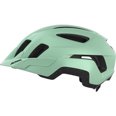 Kask olimpijski, odzież sportowa alpina sports tour paranus 55-59, matowa, pastelowa zieleń