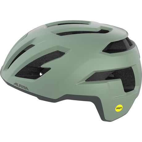 Olimpijska odzież sportowa Alpina Sports Tour, kask taunus żwir mips 59-61 matowy zielony