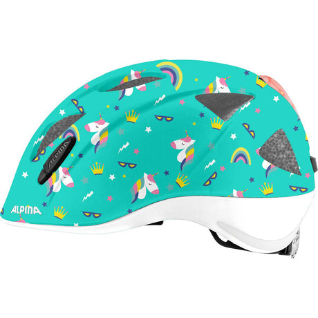 Kask dziecięcy Olympic Sportswear Alpina Sports ximo flash unicorn 47-51 połysk