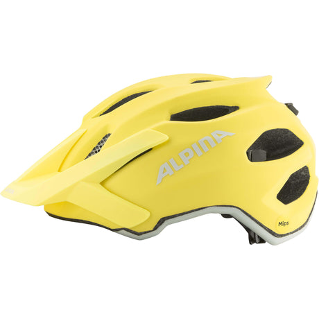 Kask dziecięcy Olympic Sportswear Alpina Sports Apax jr. mips 51-56 matowy żółty