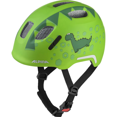 Kask dziecięcy Olympic Sportswear Alpina Sports ximo 2 flash green dino 49-54 mat