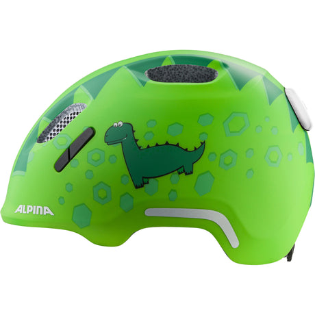Kask dziecięcy Olympic Sportswear Alpina Sports ximo 2 flash green dino 49-54 mat