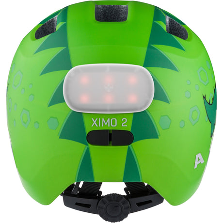 Kask dziecięcy Olympic Sportswear Alpina Sports ximo 2 flash green dino 49-54 mat