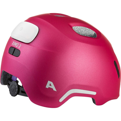 Kask dziecięcy Olympic Sportswear Alpina Sports ximo 2 flash deep pink v. 45-49 mat