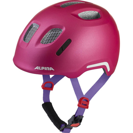 Kask dziecięcy Olympic Sportswear Alpina Sports ximo 2 flash deep pink v. 49-54 mat