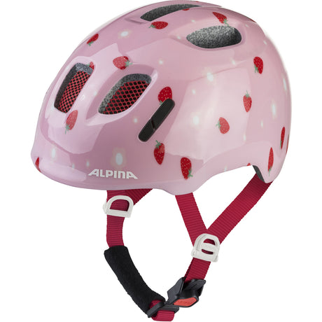 Kask dziecięcy Olympic Sportswear Alpina Sports ximo 2 truskawkowy 45-49 połysk