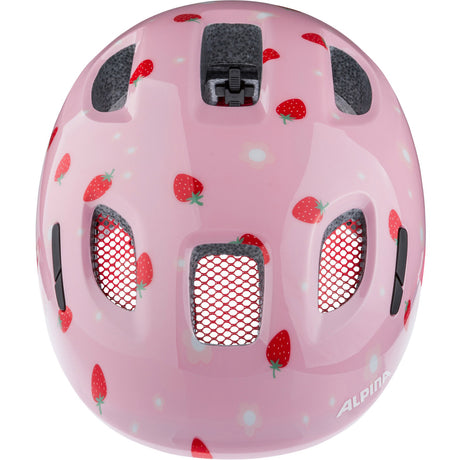 Kask dziecięcy Olympic Sportswear Alpina Sports ximo 2 truskawkowy 47-51 połysk
