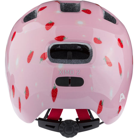 Kask dziecięcy Olympic Sportswear Alpina Sports ximo 2 truskawkowy 49-54 połysk
