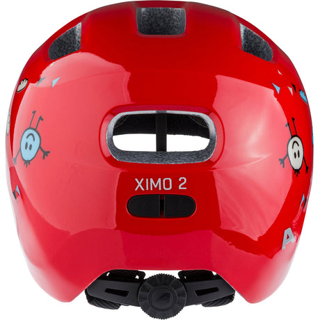 Kask dziecięcy Olympic Sportswear Alpina Sports ximo 2 czerwony uśmiech 45-49 połysk