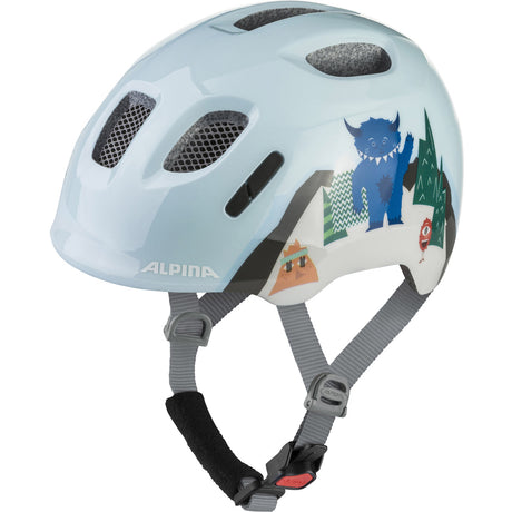 Kask dziecięcy Olympic Sportswear Alpina Sports Ximo 2 Mountain Monster 47-51 połysk