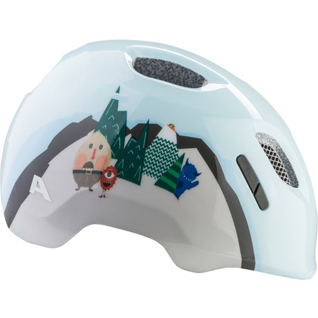 Kask dziecięcy Olympic Sportswear Alpina Sports Ximo 2 Mountain Monster 47-51 połysk