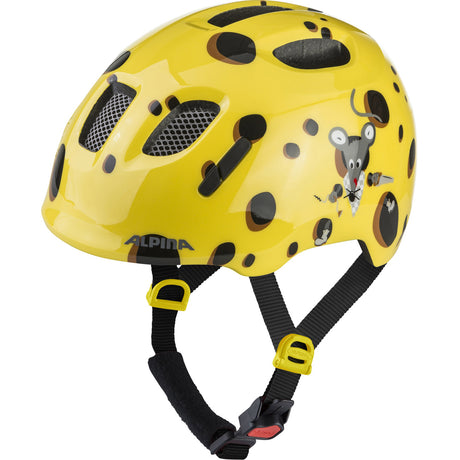 Kask dziecięcy Olympic Sportswear Alpina Sports ximo 2 żółty gouda 45-49 połysk