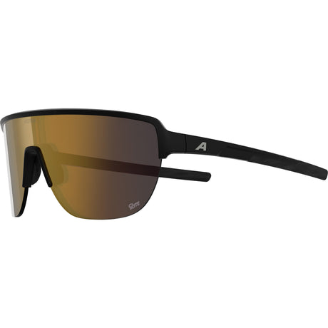 Olimpijska odzież sportowa alpina sportowe okulary sportowe ram 2.0 q-lite gold sp. czarny mat