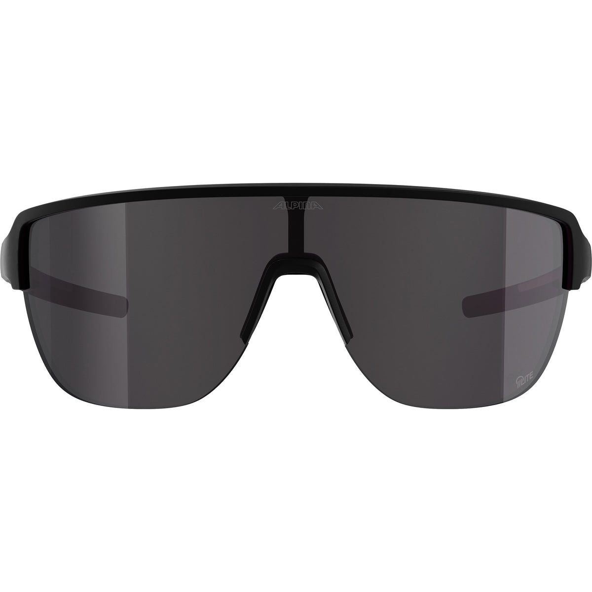 Olimpijska odzież sportowa alpina sportowe okulary sportowe ram 2.0 q-lite srebrne. sp. czarny mat