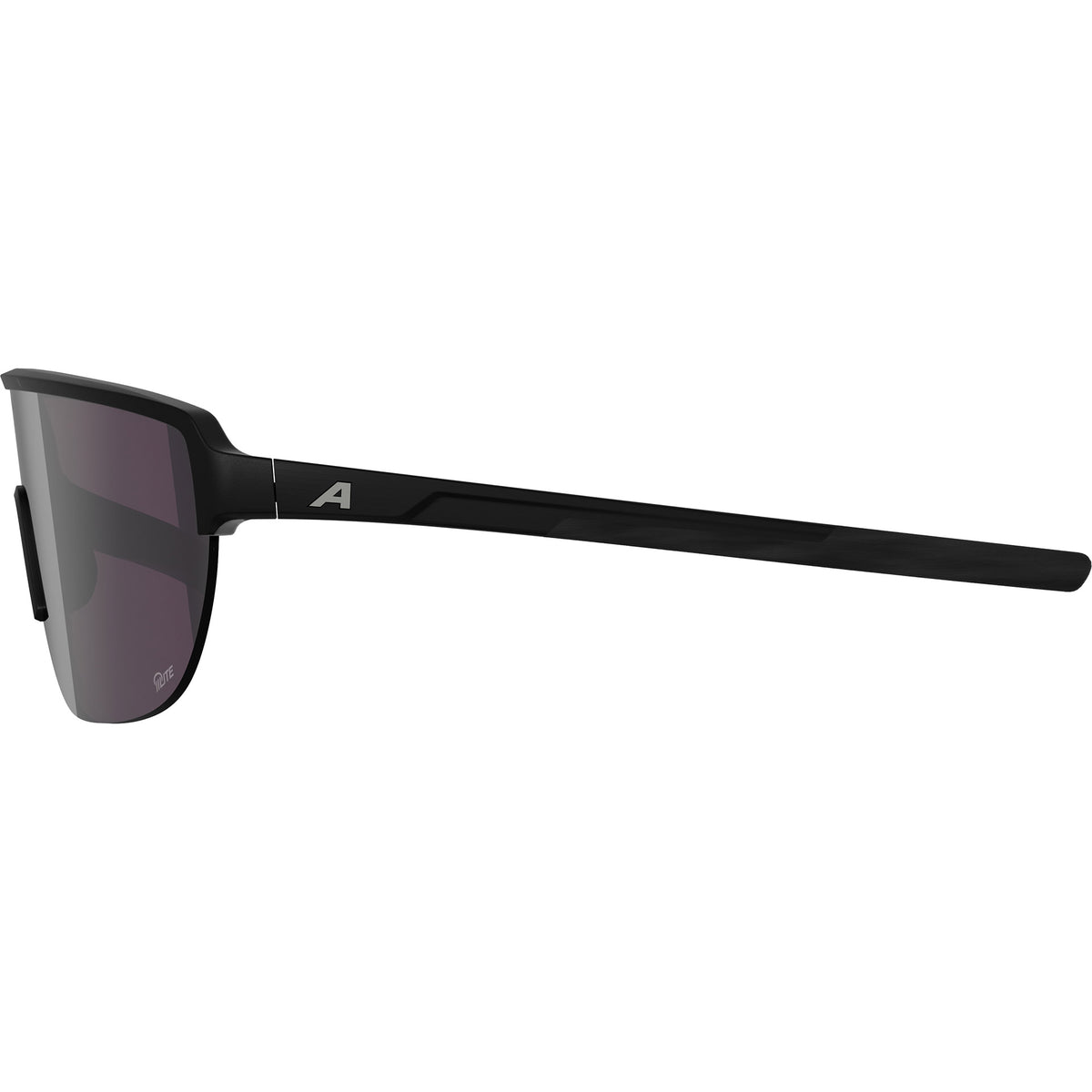 Olimpijska odzież sportowa alpina sportowe okulary sportowe ram 2.0 q-lite srebrne. sp. czarny mat