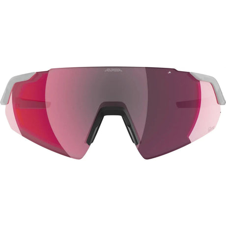 Olimpijska odzież sportowa Alpina sportowe okulary sportowe turbo air q-lite biały połysk