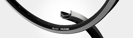 Rigida felga ryde 28 (622) big bull 32 14 czarna (szlifowana)