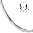 Obręcz Rigida Ryde 28 Chrina Alu 20mm 36 14