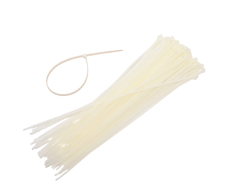 Awtools witte plastic band 2,5x100 100szt.