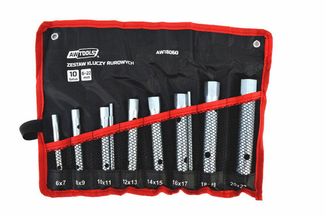 Awtools pijptoetsen 10szt. 6mm-22mm
