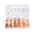 Awtools opblaasbare koperen ringen 95szt. mix