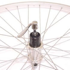 Roland Tylne Wheel 28 Actue Cass 8v Alu Alu AS26 Silver Zink Spk