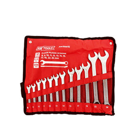 Awtools platte-oogsleutelset 12szt. 8mm-24mm