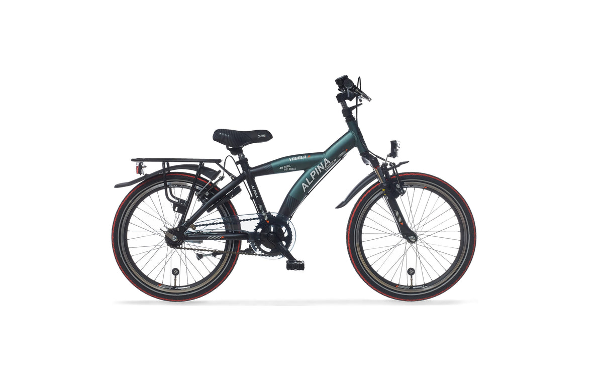 Alpina Yabber J22 Pine Green - Żywa czerń