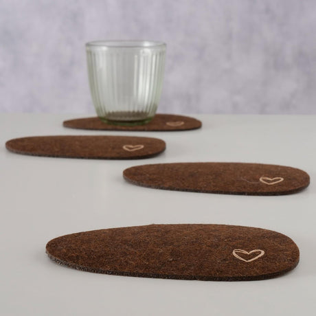 Zestaw podkładek Boltze Home Orlano, 4-częściowy, poliester 15x11cm