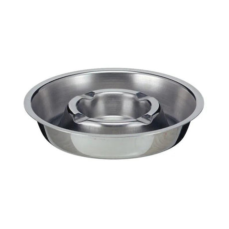 Popielniczka ze stali nierdzewnej (16cm)