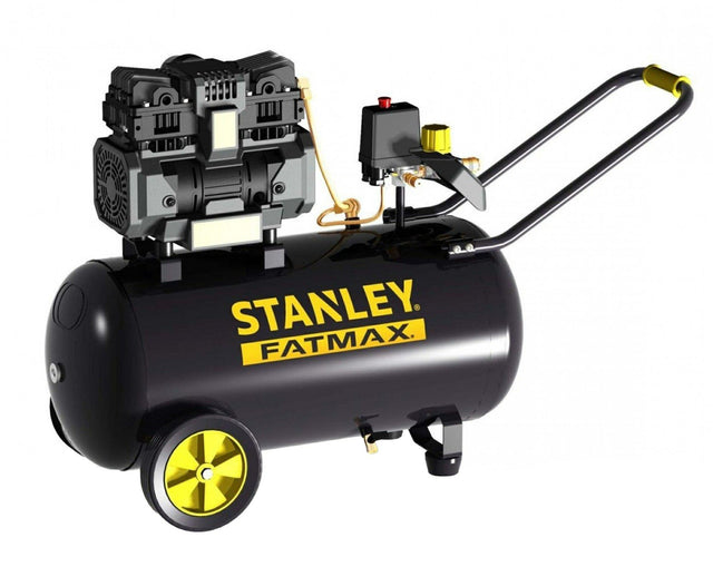 Stanley olievrije compressor 50l 1,5km 8br 160l min. gedempt vetmax