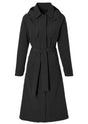 Basil trenchcoat mosse dames jet black xl