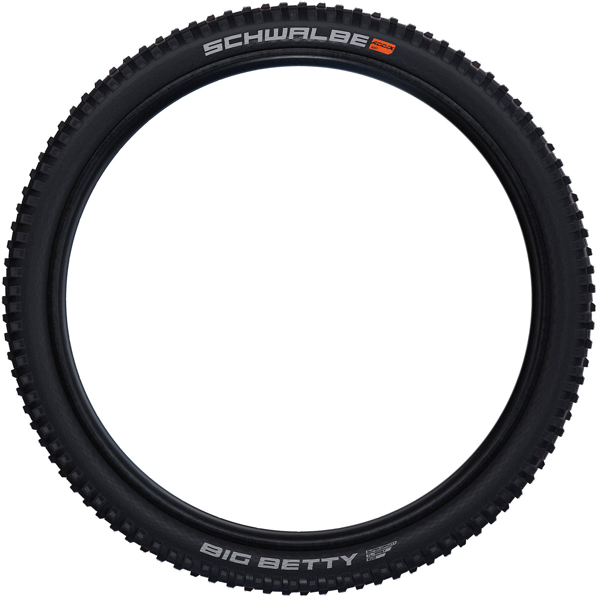 Składający pasmo Schwalbe Big Betty Super Gravity 29 x 2,60 65-622 mm - Czarny