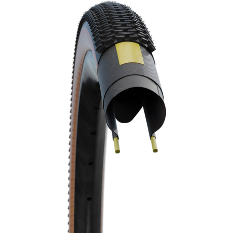 Opona zwijana Schwalbe g-one r pro 28 x 1.70 45-622mm - ściana boczna przezroczysta